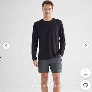 Nobull Men's Small Heather Grey Workout Gym
Casual Athleisure Shorts No Bull